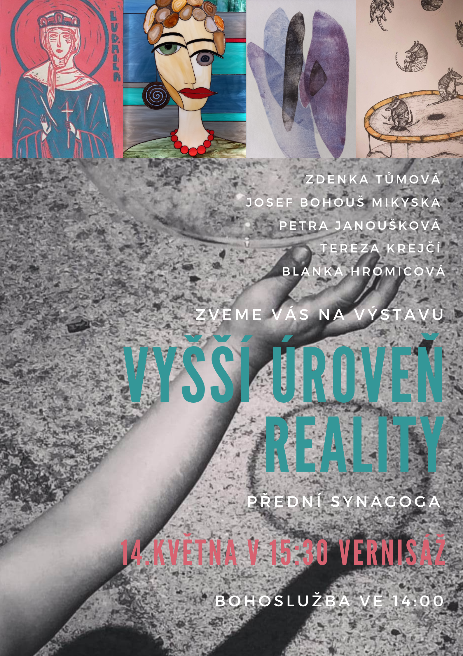 Vernisáž výstavy Vyšší úroveň reality