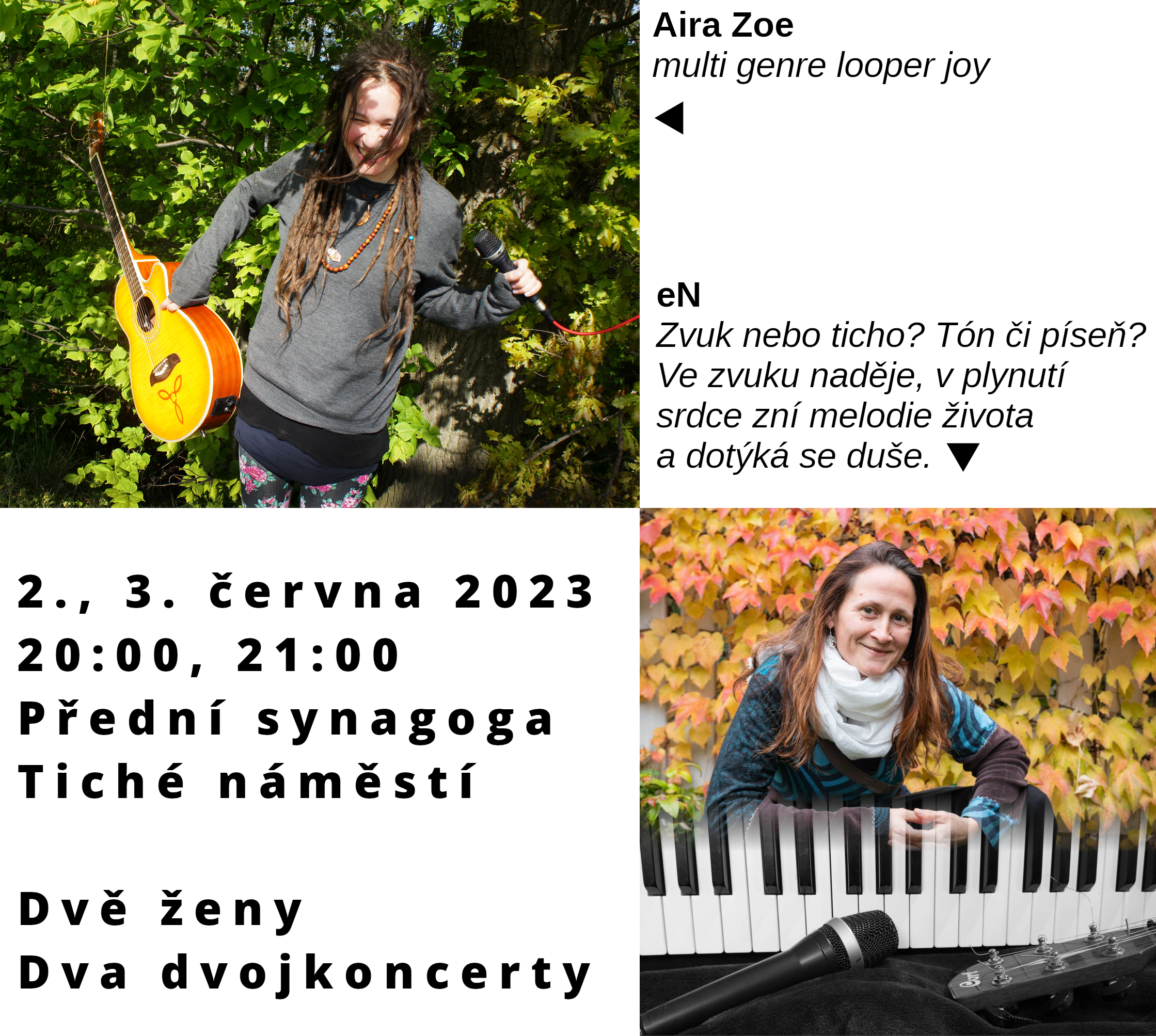 Dvě ženy, dva dvojkoncerty